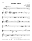 Softly and Tenderly - Violin 1