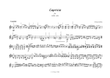 CAPRICIO for Violino Solo