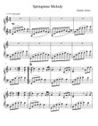 Springtime Melody - Original Piano Composition by Janeen Arens