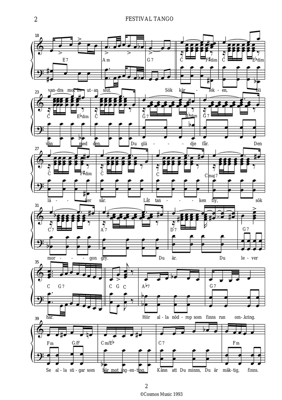Festival Tango Accordion scores gallery preview page 2