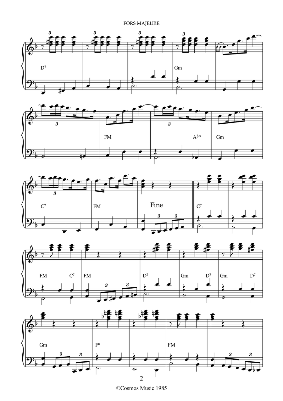 Fors Majeure Accordion scores gallery preview page 2