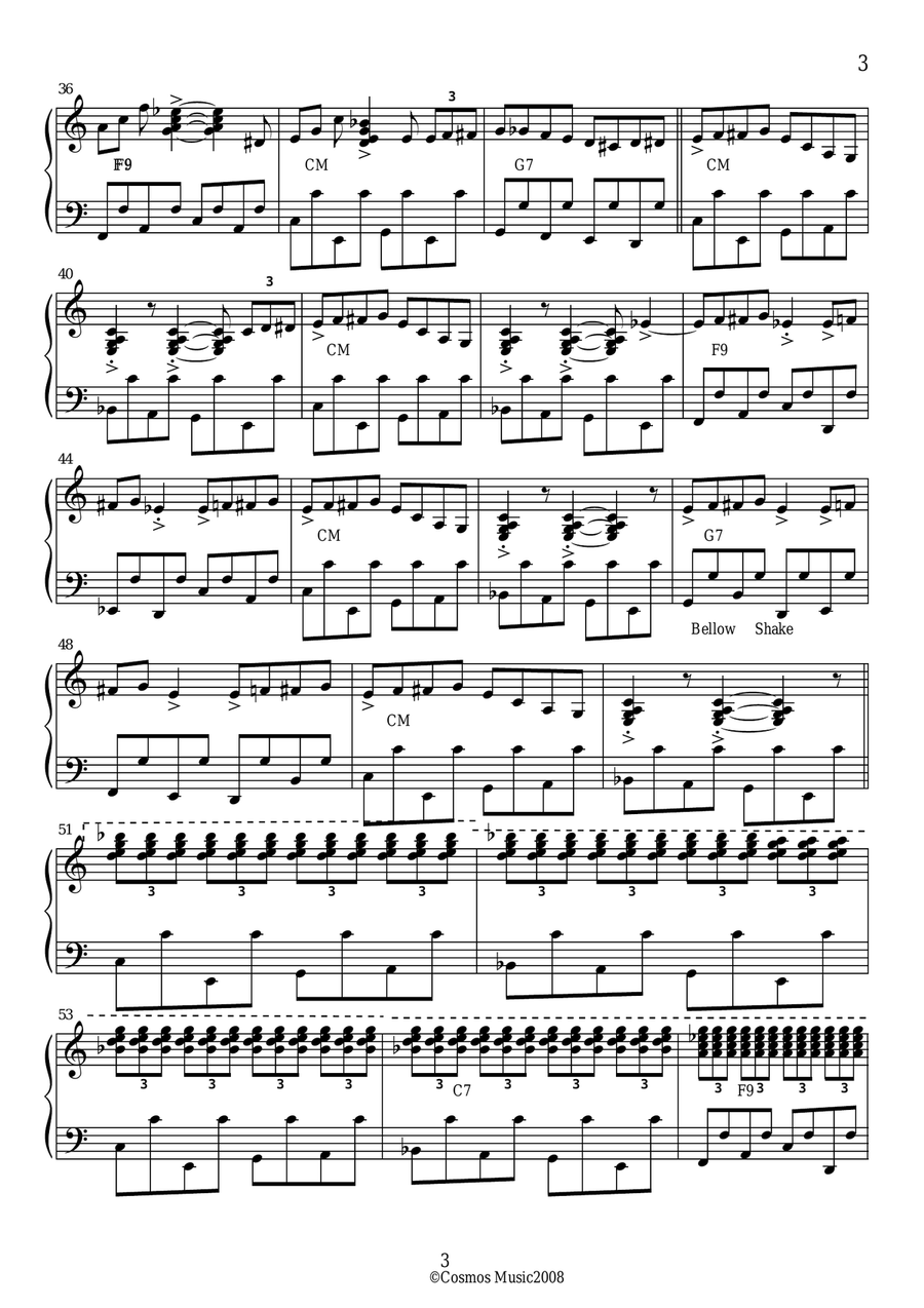 HOT ACCORDION BOGGIE Accordion scores gallery preview page 3