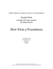How Firm a Foundation
