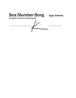 Elgar: Sea Slumber-Song from Sea Pictures (Arr. Voice and String Quartet)