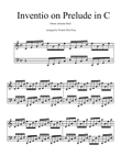 Inventio on a Prelude in C