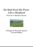 He Shall Feed his Flock from Handel's Messiah