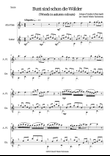 Bunt sind schon die Wälder (Woods in autumn colours) for alto flute and guitar