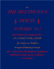 The Beethoven Duets For Flute Scherzo No. 3