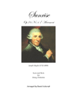 Haydn's 'Sunrise' Allegro con spirito - Score and Parts