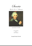 Haydn's 'Sunrise' Allegro con spirito - Score and Parts