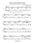 Savior, Like a Shepherd Lead Us with excerpts from Arioso by J.S.Bach