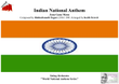 Indian National Anthem for String Orchestra (World National Anthem Series)
