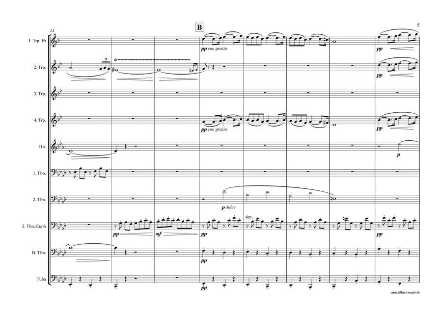 Pavane, Op. 50 Pavane, Op. 50 Chamber Music scores gallery preview page 6