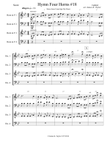 SINCE JESUS CAME INTO MY HEART (Horn Quartet #18)