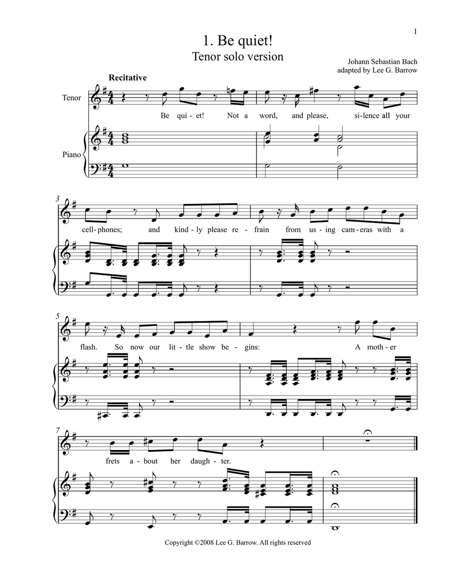 The Latte Cantate 4-Part scores gallery preview page 6