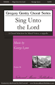 Sing unto the Lord
