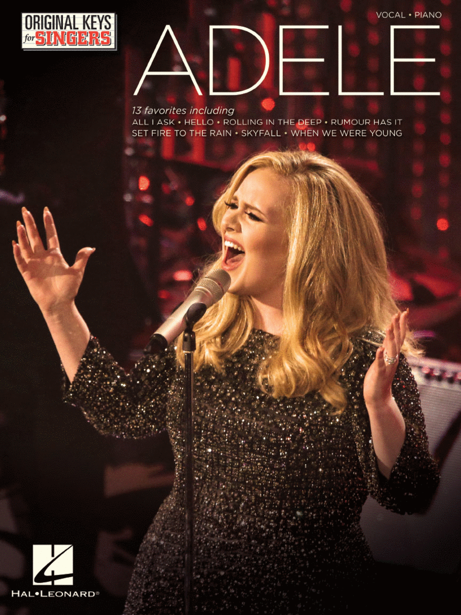 Adele - Original Keys for Singers Voice scores gallery preview page 1