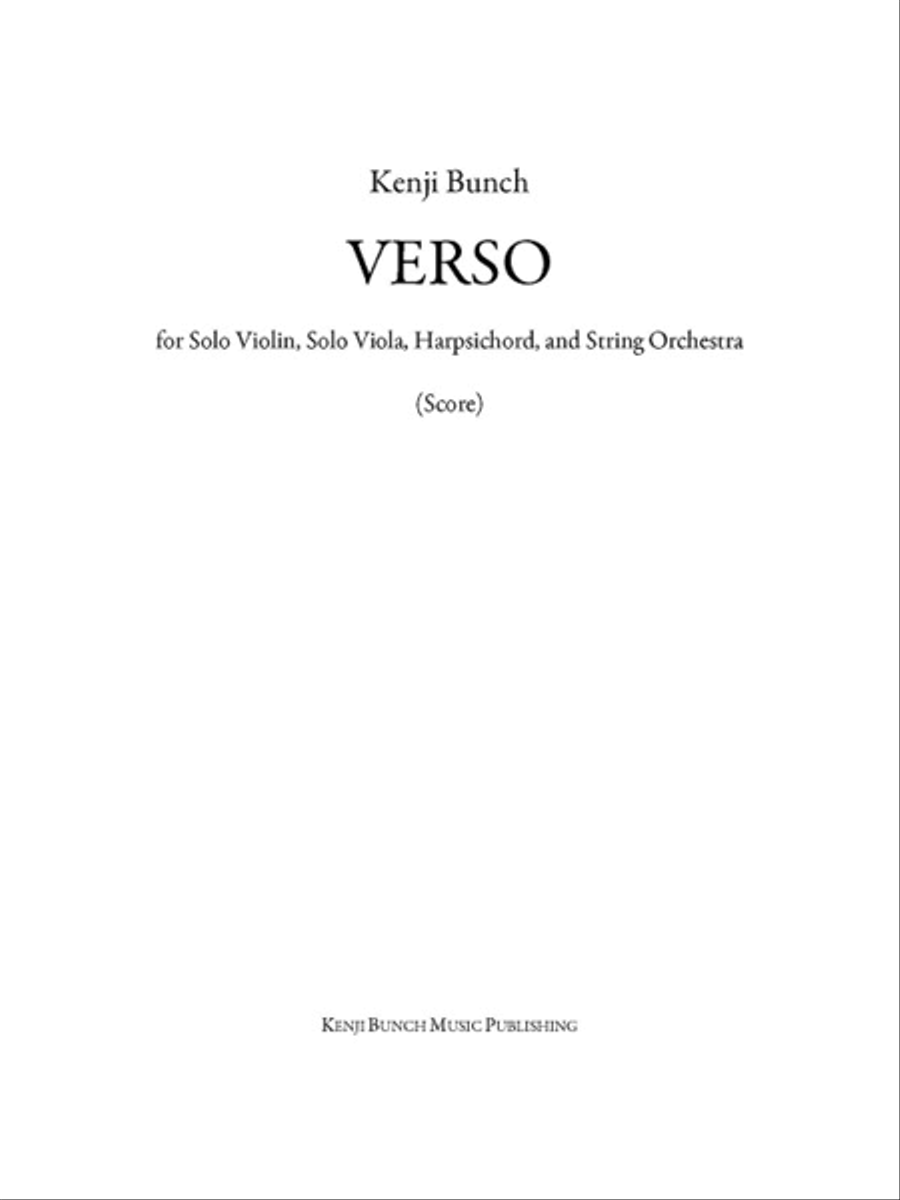 Verso Violin scores gallery preview page 1