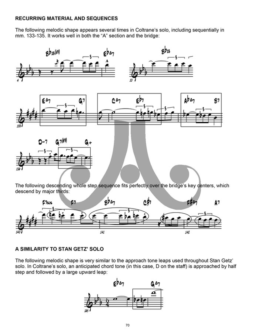 Body & Soul - The Evolution of a Tenor Sax Standard Tenor Saxophone scores gallery preview page 8