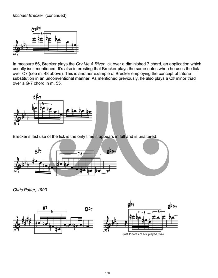 Body & Soul - The Evolution of a Tenor Sax Standard Tenor Saxophone scores gallery preview page 9