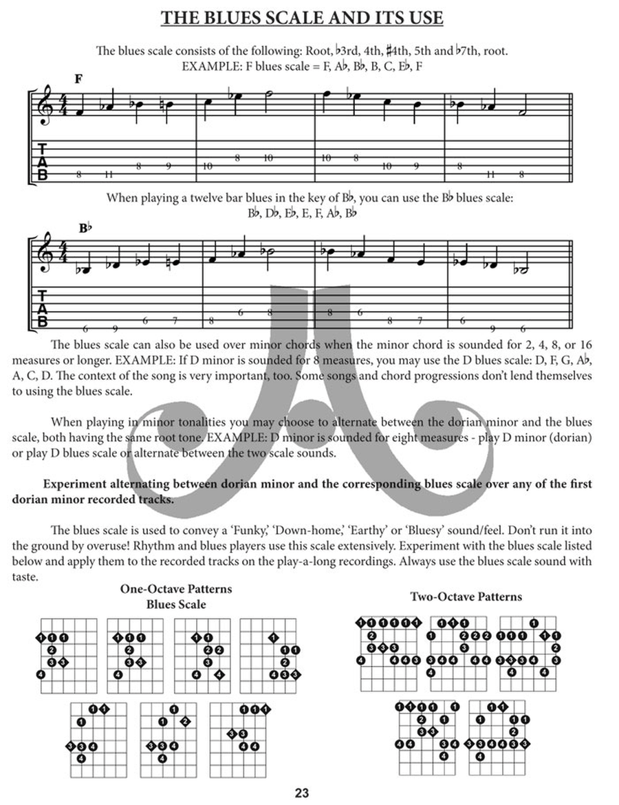 Volume 2 For Guitar - Nothin' But Blues Electric Guitar scores gallery preview page 5