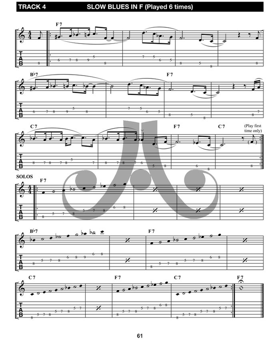 Volume 2 For Guitar - Nothin' But Blues Electric Guitar scores gallery preview page 7