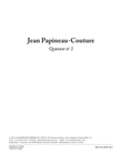 Quatuor à cordes no. 2