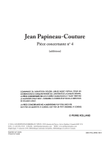 Pièce concertante no. 4