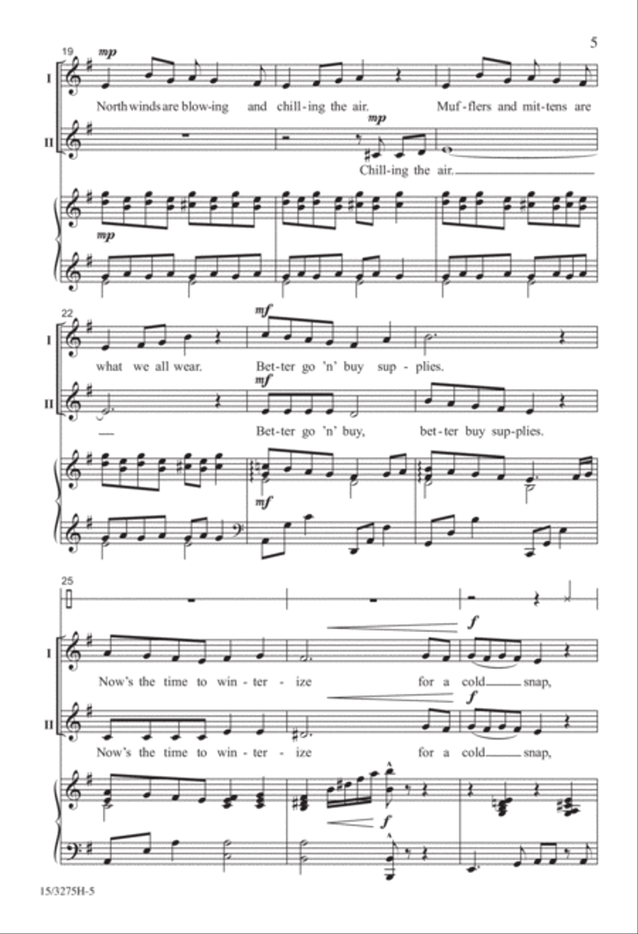 Cold Snap Cold Snap 2-Part scores gallery preview page 4
