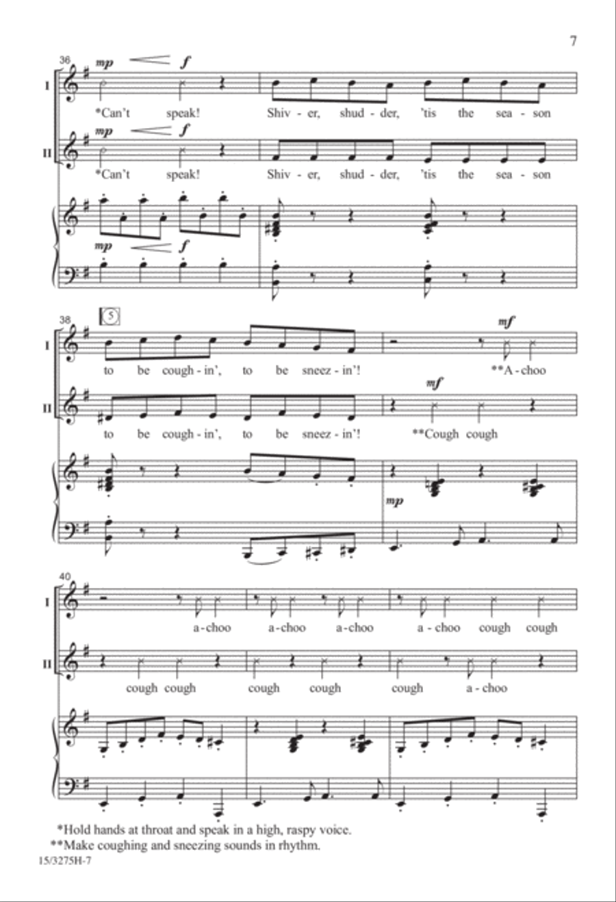 Cold Snap Cold Snap 2-Part scores gallery preview page 6