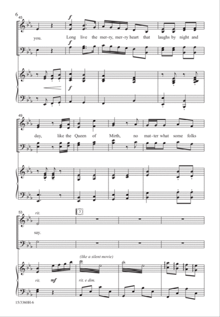 My Banjo on My Knee My Banjo on My Knee 4-Part scores gallery preview page 6