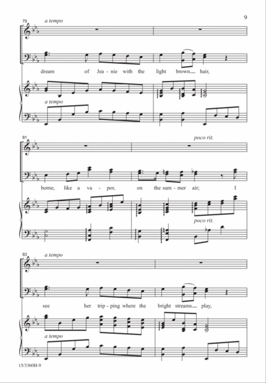 My Banjo on My Knee My Banjo on My Knee 4-Part scores gallery preview page 9