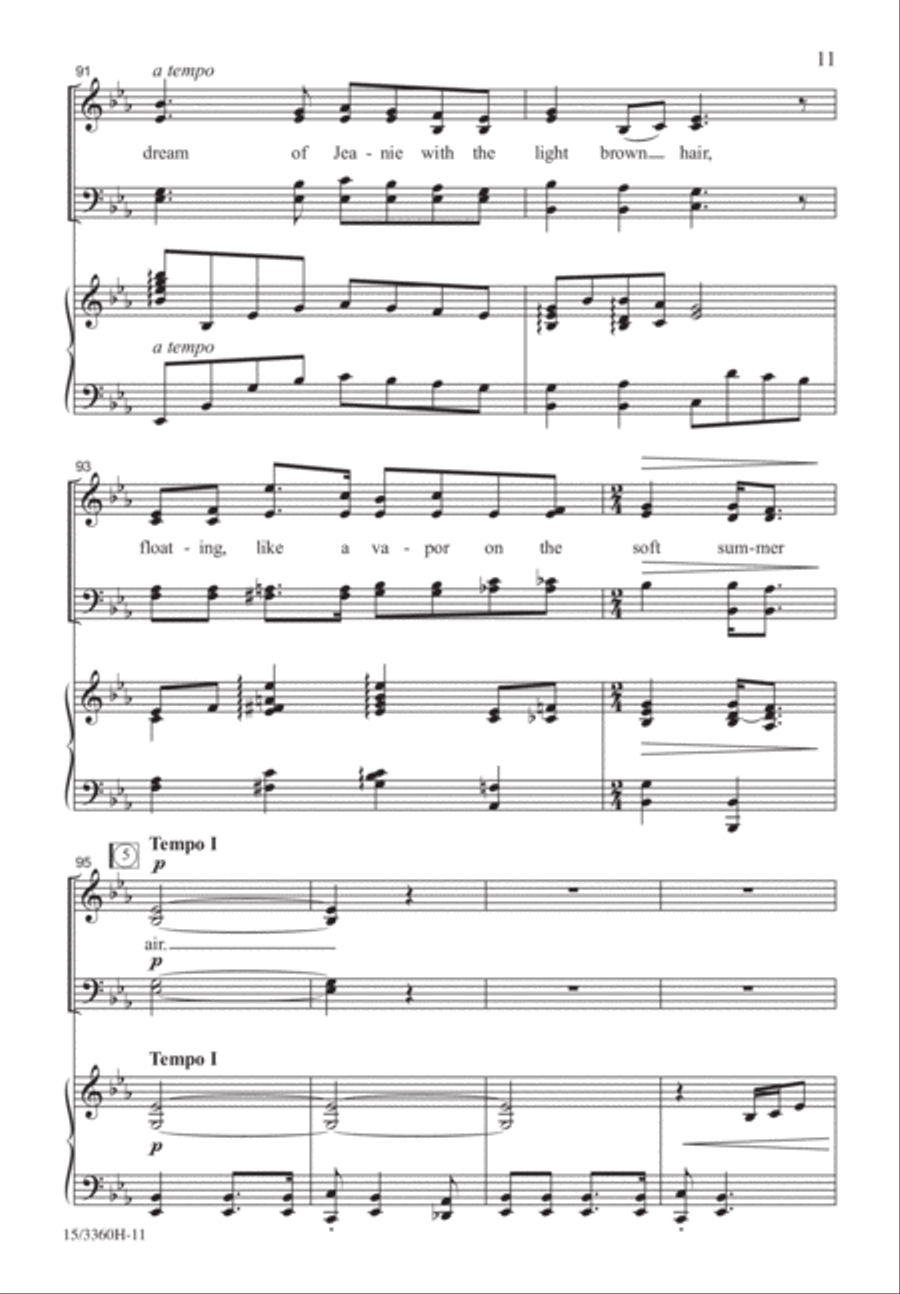 My Banjo on My Knee My Banjo on My Knee 4-Part scores gallery preview page 11