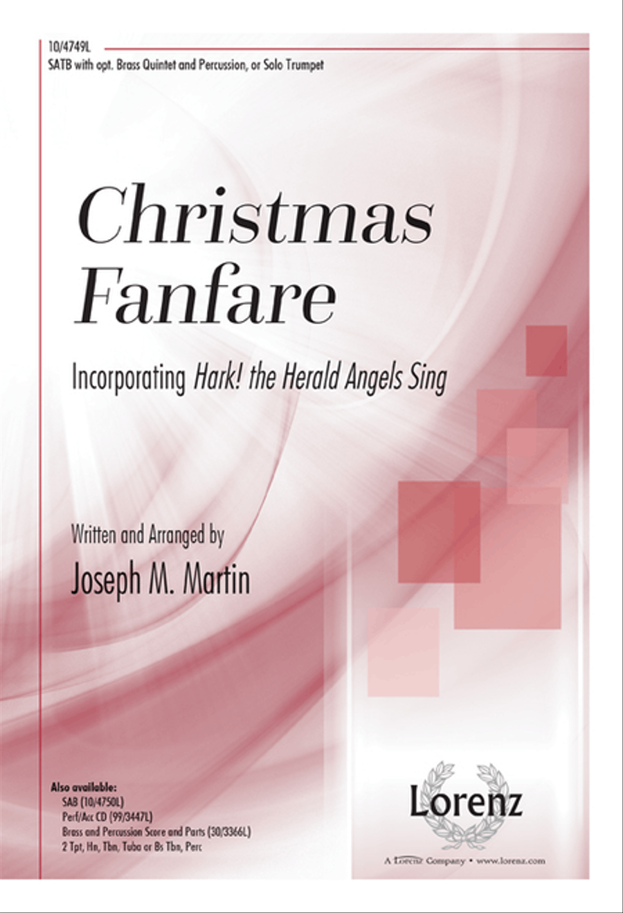 Christmas Fanfare Christmas Fanfare 4-Part scores gallery preview page 1