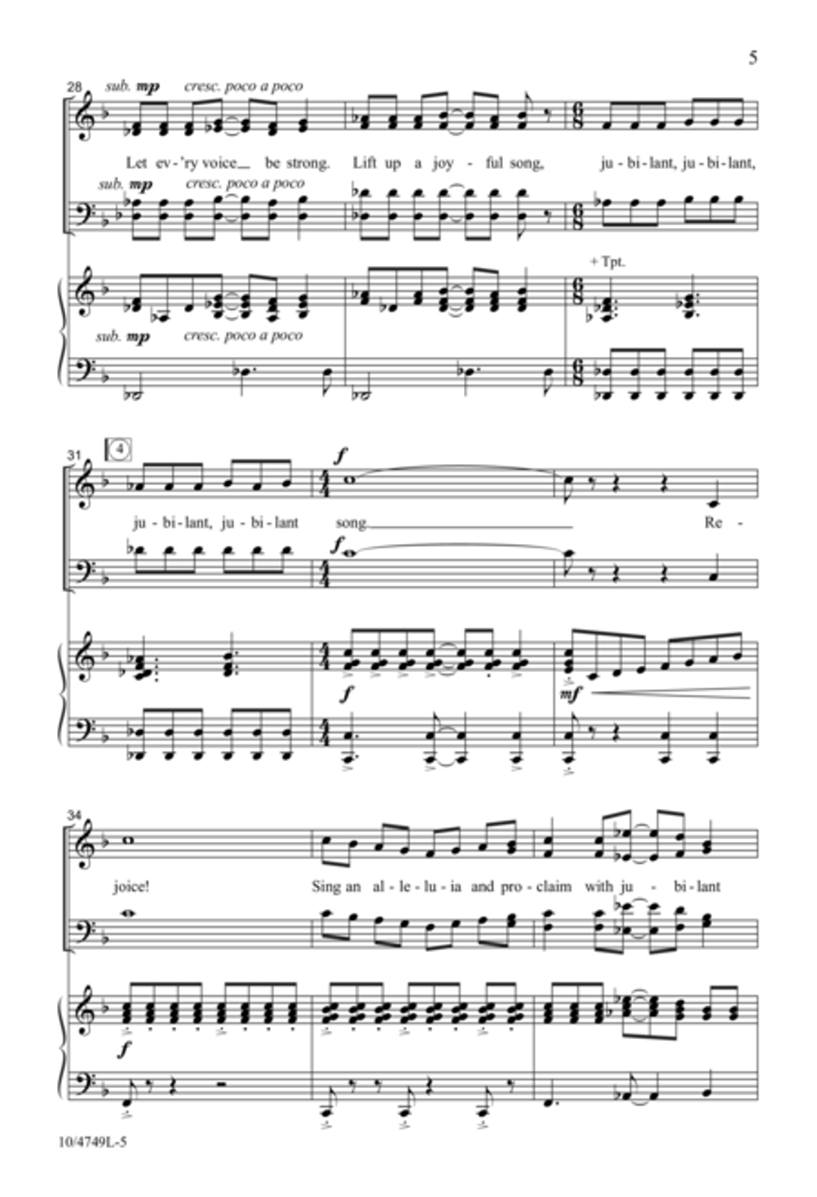 Christmas Fanfare Christmas Fanfare 4-Part scores gallery preview page 5