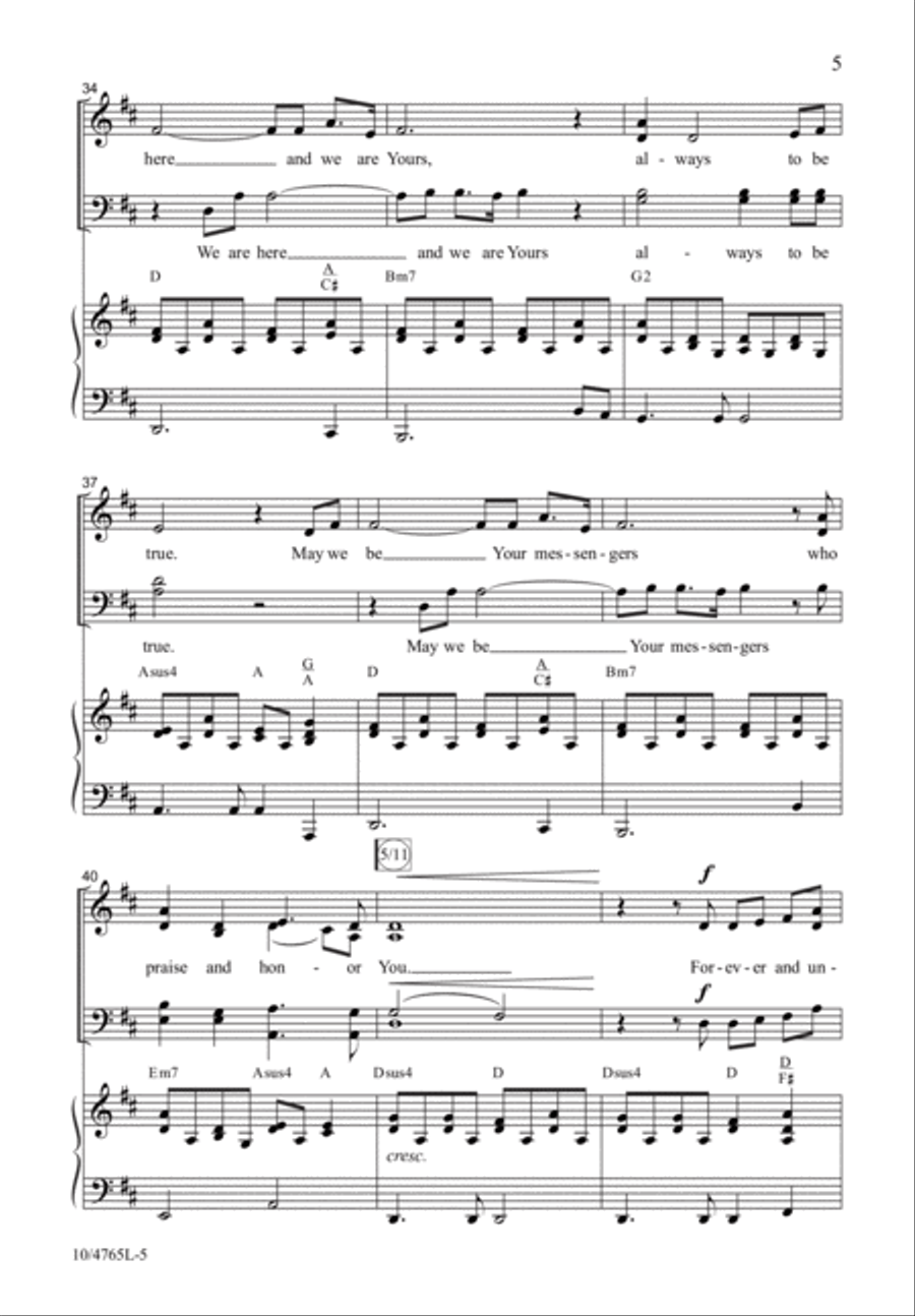 Forever and Until Forever and Until 4-Part scores gallery preview page 5