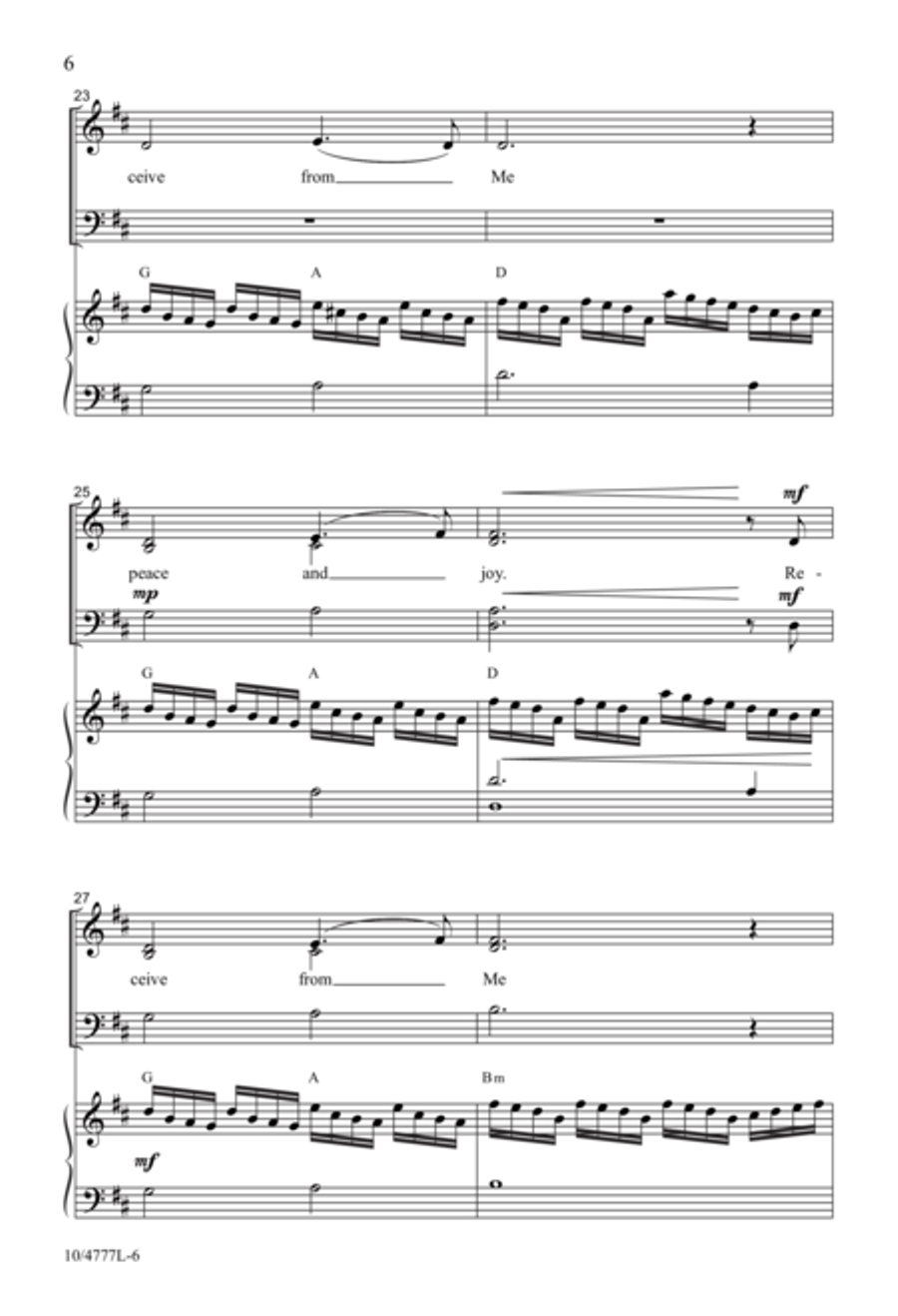 Remember Me When You Eat This Bread 4-Part scores gallery preview page 5