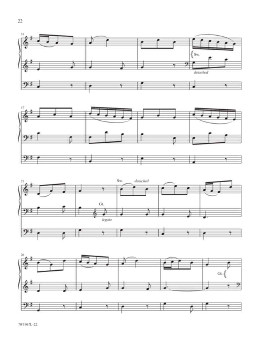 Lo, He Comes! Lo, He Comes! Organ Solo scores gallery preview page 11