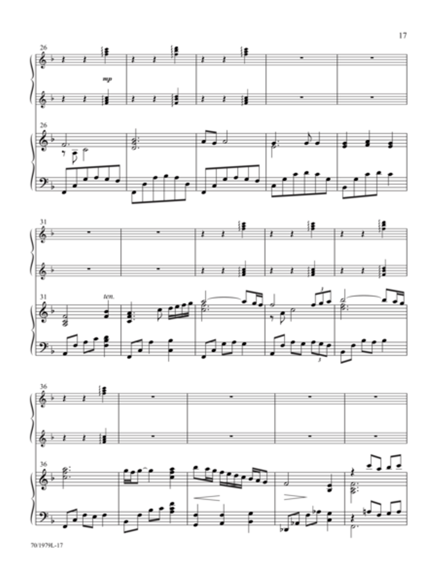 Hymns: Acoustic and Electric Electronic Keyboard scores gallery preview page 13