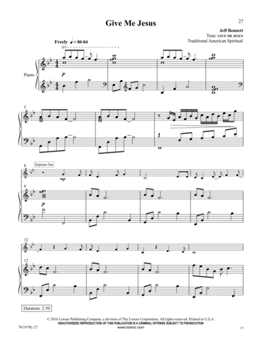Hymns: Acoustic and Electric Electronic Keyboard scores gallery preview page 19