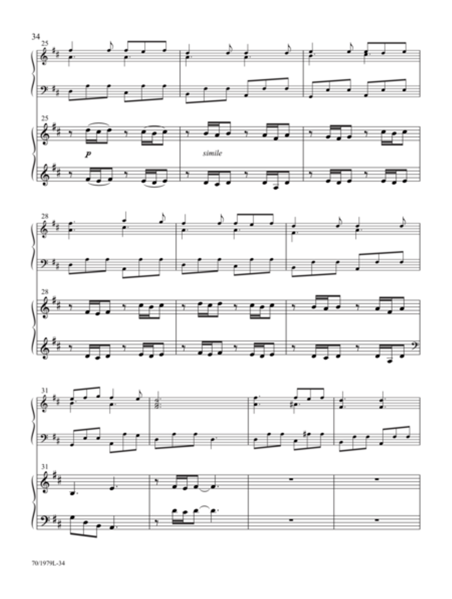 Hymns: Acoustic and Electric Electronic Keyboard scores gallery preview page 24
