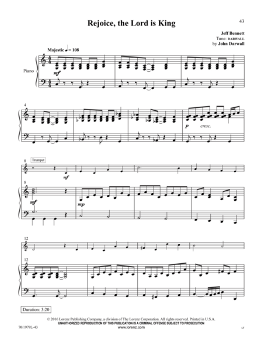 Hymns: Acoustic and Electric Electronic Keyboard scores gallery preview page 29