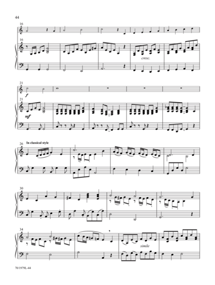 Hymns: Acoustic and Electric Electronic Keyboard scores gallery preview page 30