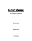 Rainshine for Wind Quartet