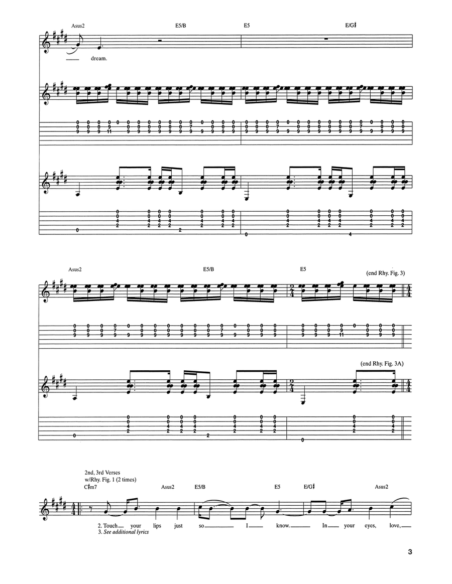Crash Into Me Crash Into Me Acoustic Guitar scores gallery preview page 3