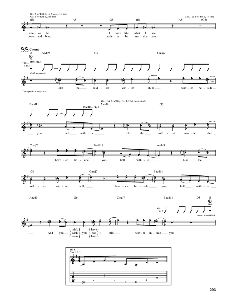 Heaven Beside You Heaven Beside You Acoustic Guitar scores gallery preview page 2
