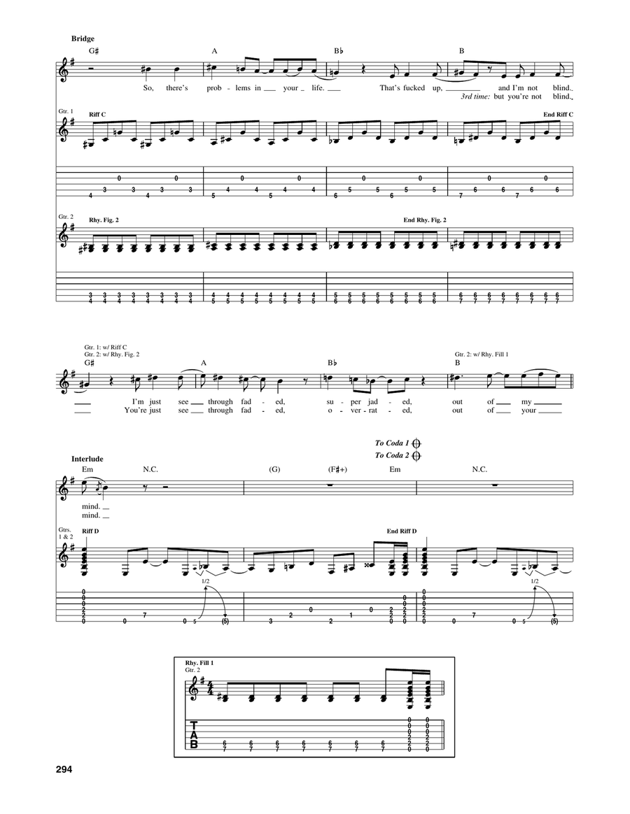 Heaven Beside You Heaven Beside You Acoustic Guitar scores gallery preview page 3