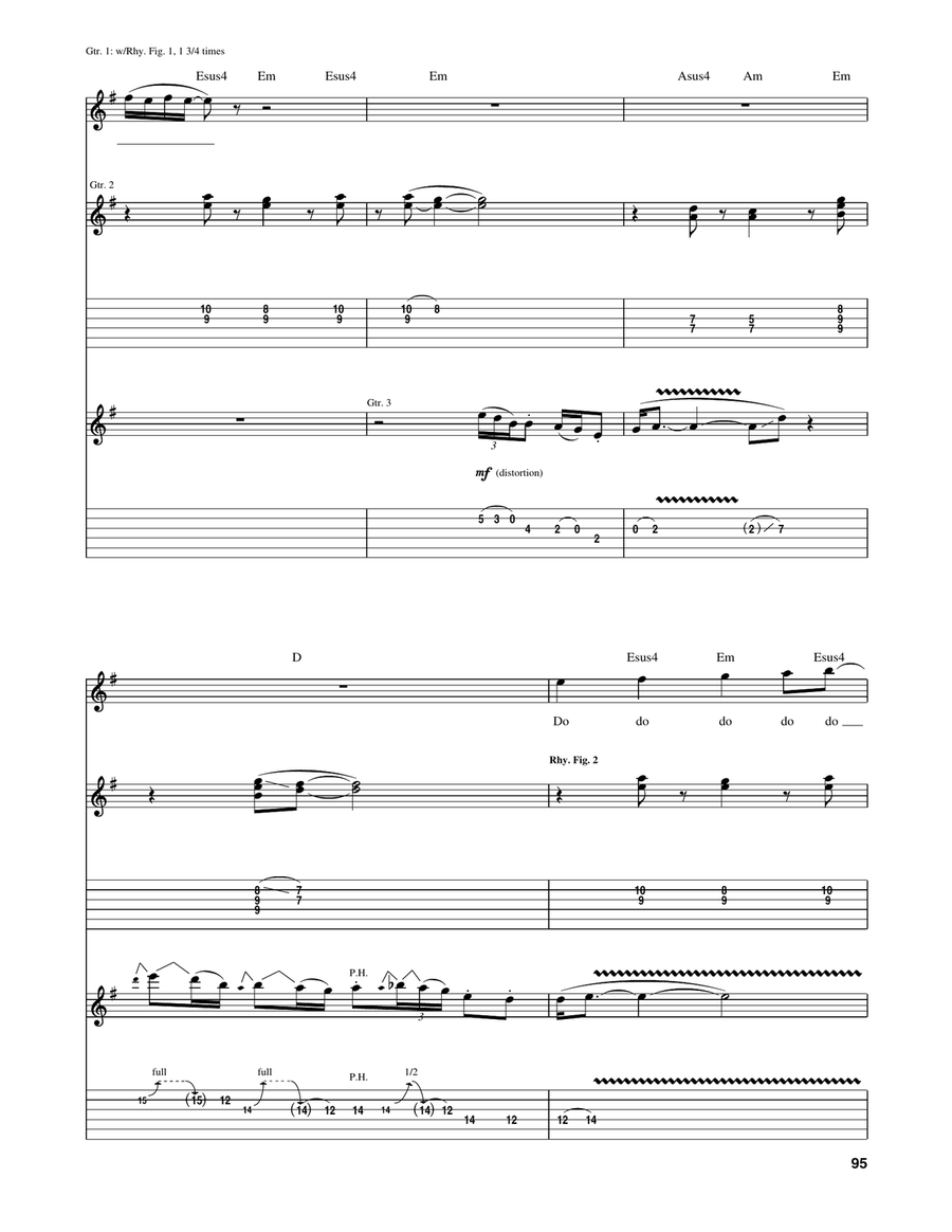 I Was Made For Lovin' You Acoustic Guitar scores gallery preview page 2