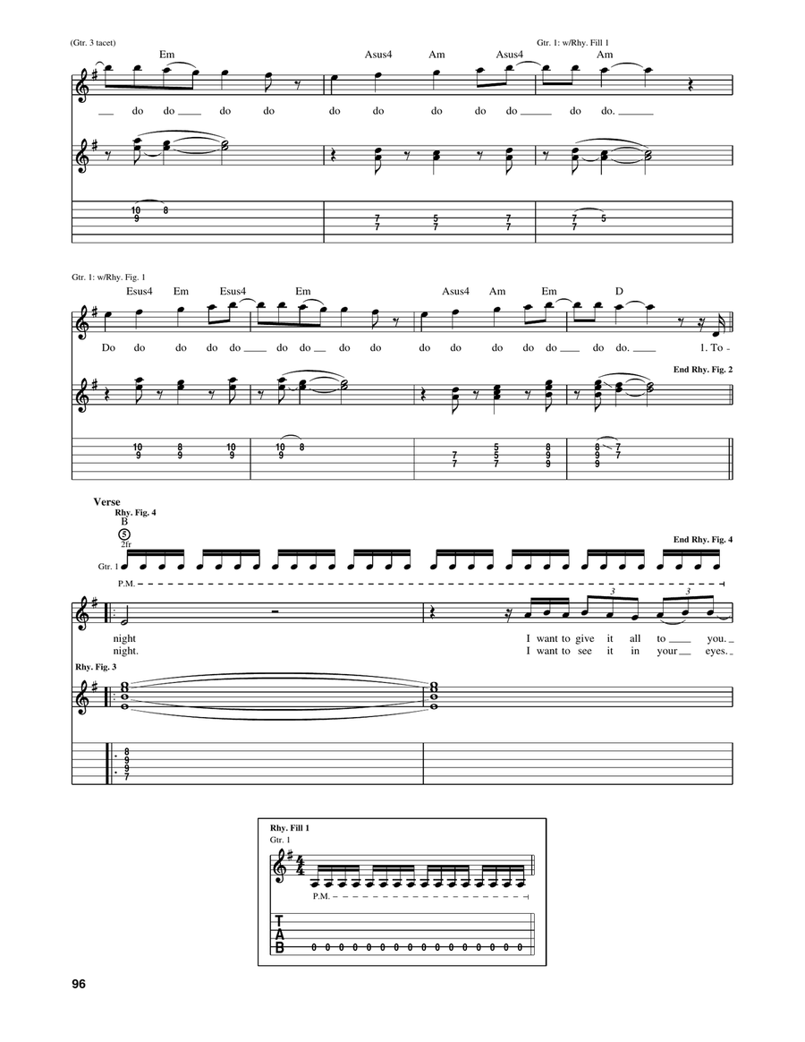 I Was Made For Lovin' You Acoustic Guitar scores gallery preview page 3