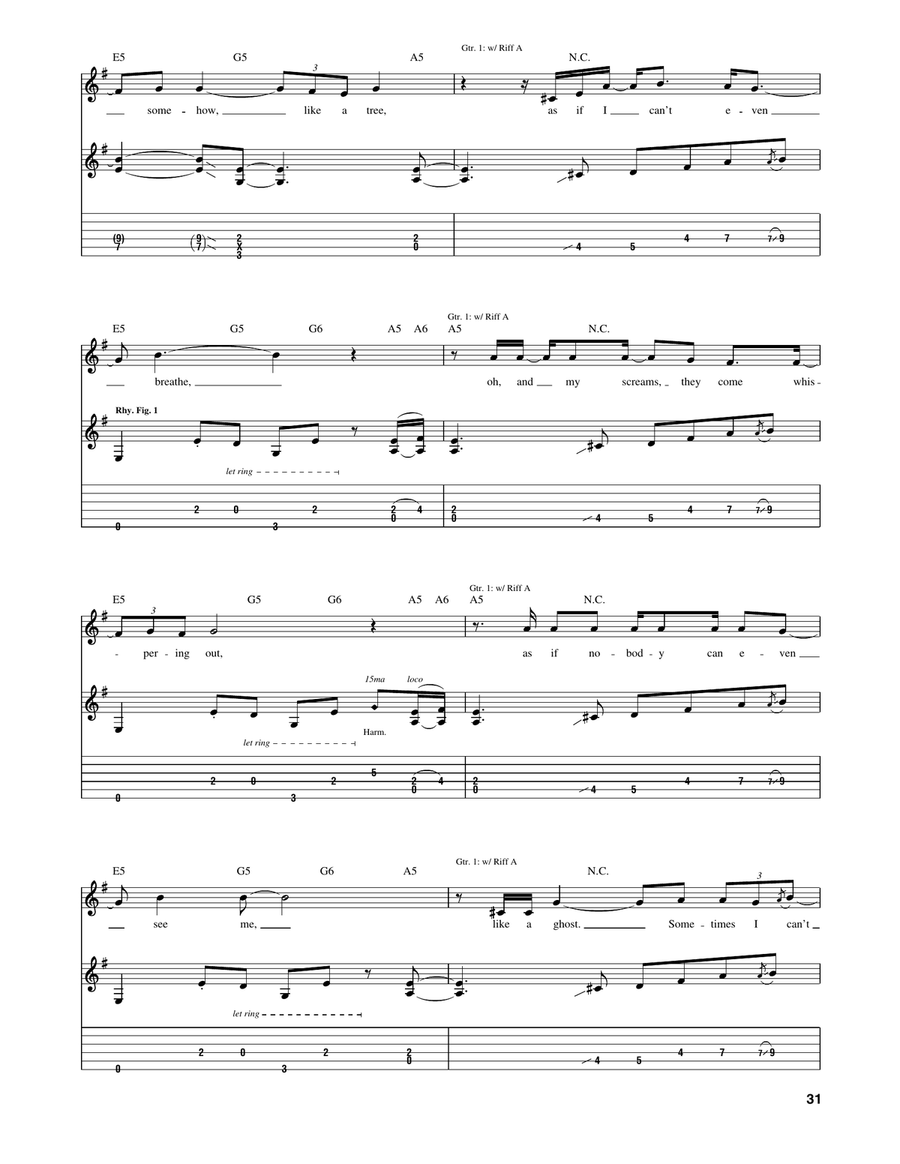 If I Had It All Acoustic Guitar scores gallery preview page 2
